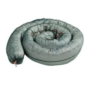 2 barreras absorbentes de hidrocarburos Ø20 x 500 cm de fibra pura de PP. — Imagen del producto