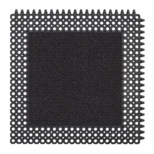 Alfombra de entrada modular Master Flex C12, 1 loseta en color negro de 50cm x 50cm. — Imagen del producto