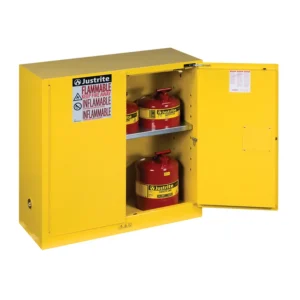 Armario de seguridad con autocierre de 170L para inflamables, 109 x 46 x 112 cm — Imagen del producto