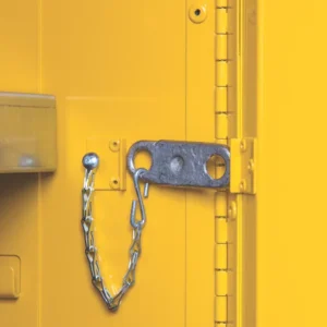 Armario de seguridad con autocierre de 170L para inflamables, 109 x 46 x 112 cm — Detalle del producto