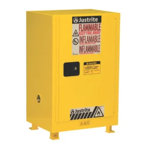 Armario de seguridad con autocierre para 45 litros de inflamables, 59x46x89 cm — Imagen del producto