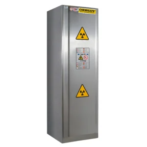 Armario RF90 alto con puerta batiente para productos radiactivos, 60x60x205 cm — Imagen del producto