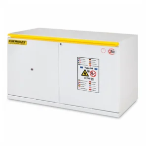 Armario RF90 bajo poyata de 2 puertas para productos inflamables, 89x52x62 cm — Imagen del producto