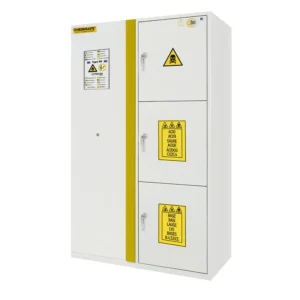 Armario RF90 con 4 compartimentos con puertas macizas, 120x60x195 cm — Imagen del producto