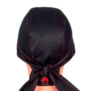 Bandana ignífuga para soldador con protección térmica y certificación ISO — Detalle del producto