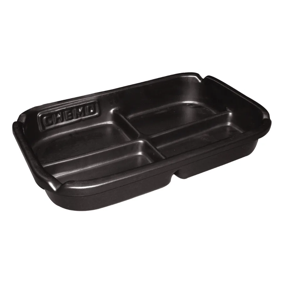 Bandeja de retención antiderrame de 20 litros en polietileno LLDPE, 69x44x11 cm — Imagen del producto