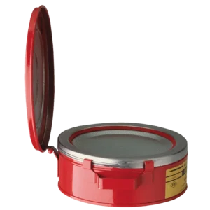 Bidón de inmersión de acero de 1,9 litros resistente a químicos, 24 x 8 cm — Imagen del producto