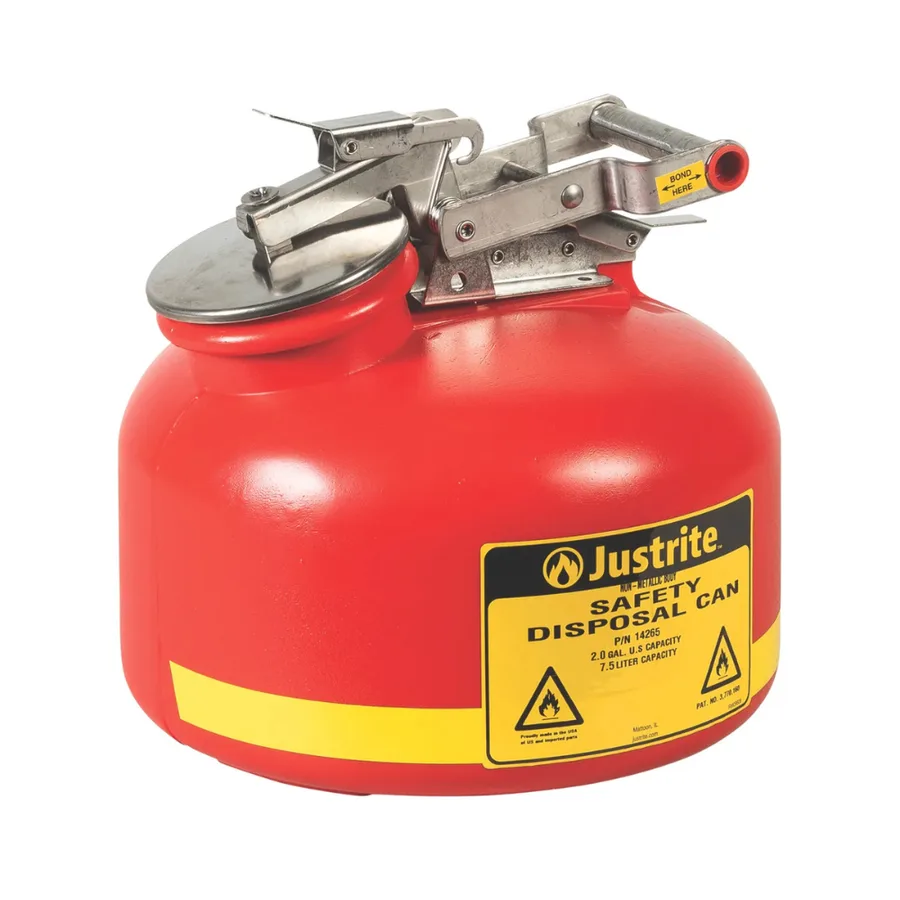 Bidón de seguridad HDPE de 8L con indicador de nivel para inflamables corrosivos — Imagen del producto