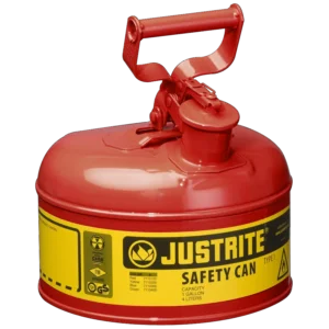 Bidón de seguridad rojo de 4L de acero galvanizado para líquidos inflamables — Imagen del producto