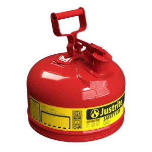 Bidón de seguridad rojo de 9,5L de acero galvanizado para líquidos inflamables — Imagen del producto