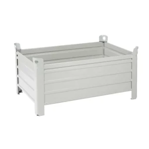 Caja-palet metálica con patas de 1235 x 835 x 600 mm. — Imagen del producto