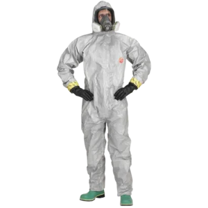 Cinta adhesiva de sellado para traje químico. — Vista del producto