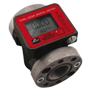 Contador medidor de flujo digital de aceite de 5 dígitos. — Imagen del producto
