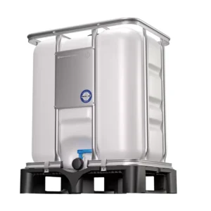 Contenedor IBC de 300 litros paletizado y con apto alimentario, 60 x 80 x 100 cm — Imagen del producto