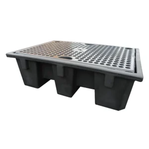 Cubeto de retención PE 2 bidones, 240 L, 50 % — Imagen del producto