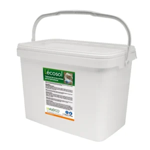Cubo de 10 kg de degradador biológico de hidrocarburos en el suelo. — Imagen del producto