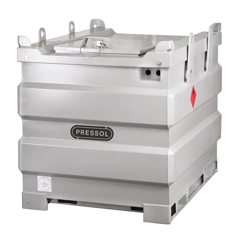 Depósito de transporte de gasóleo de acero de doble pared de gran capacidad 2000L 12V 60L/M. — Imagen del producto