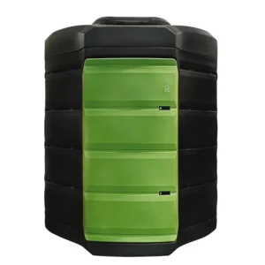 Depósito gasóleo de 5000L en polietileno con bombeo de 115l/min, 240x200x240 cm — Imagen del producto