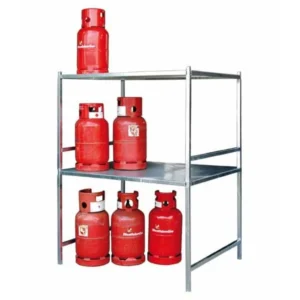 Estantería apilable para botellas de gas. — Imagen del producto