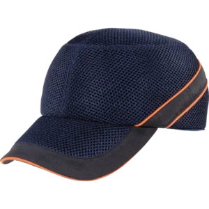Gorra de protección contra impactos muy ventilada en azul-negro. — Imagen del producto