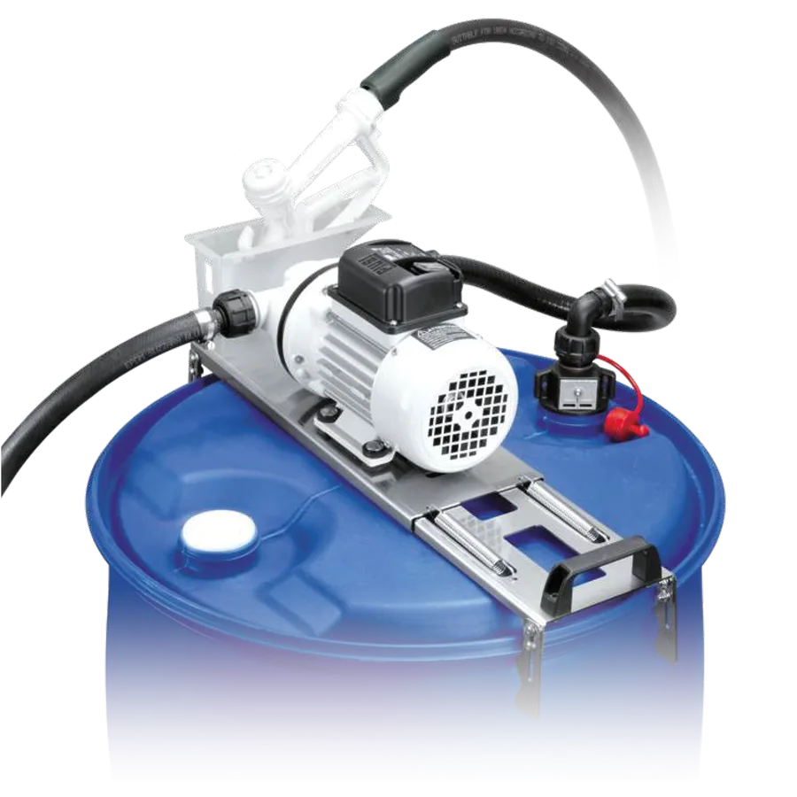Kit de transferencia AdBlue® Suzzarablue drum® 230V, 32 L/min con pistola manual para bidón. — Imagen del producto