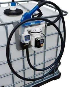 Kit de transferencia AdBlue® Suzzarablue side® 230V, 32 L/min con pistola automática para IBC. — Imagen del producto