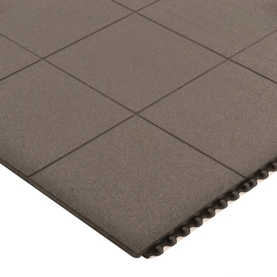 Losetas modulares Cushion-EaseTM de caucho para uso intensivo de 91cm x 91cm. — Imagen del producto