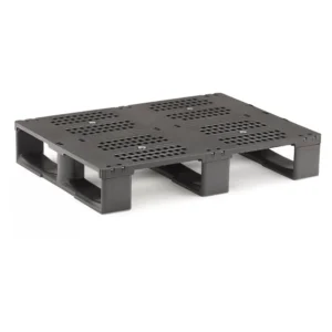 Lote de 10 palettes PE 1200 x 1000mm 3 patines — Imagen del producto