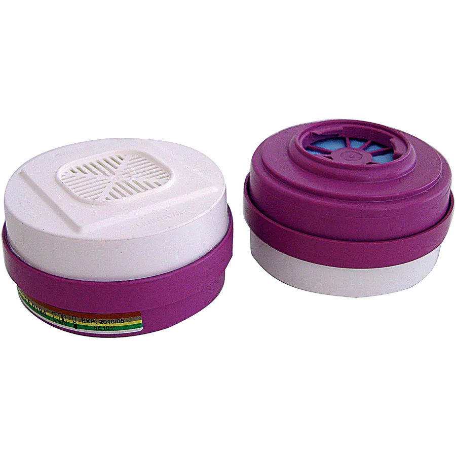Lote de 2 filtros ABEK1P3 para mascarilla DS700. — Imagen del producto