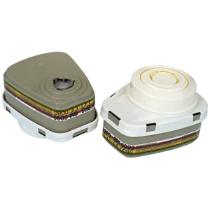 Lote de 2 filtros ABEK2P3 para mascarillas M7502 y M6800S. — Imagen del producto
