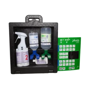 Maletín con kit de respuesta química para ojos y piel de Bodyneutrall y PhNeutral — Imagen del producto