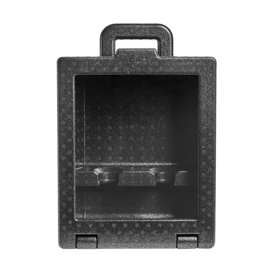 Maletín con ventana transparente para 2 botellas lavaojos — Imagen del producto