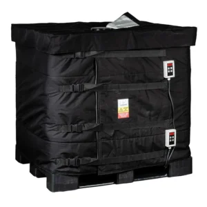 Manta calefactora de 2 zonas en poliéster para IBC de 1000 litros, 440 x 100 cm — Imagen del producto