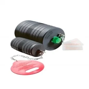 Obturador neumático para tuberías de 175-204 mm con válvula Schrader. — Imagen del producto