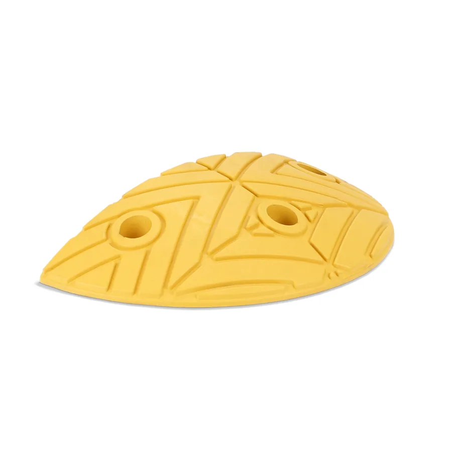 Pieza amarilla extrema del reductor de velocidad de 50mm, 20 x 40 x 5 cm — Imagen del producto