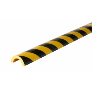 Protector amortiguador de tuberías tipo R50 en espuma de poliuretano, 1000mm — Imagen del producto