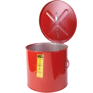 Recipiente de seguridad para residuos inflamables de 8 litros rojo, 24 x 25 cm — Imagen del producto
