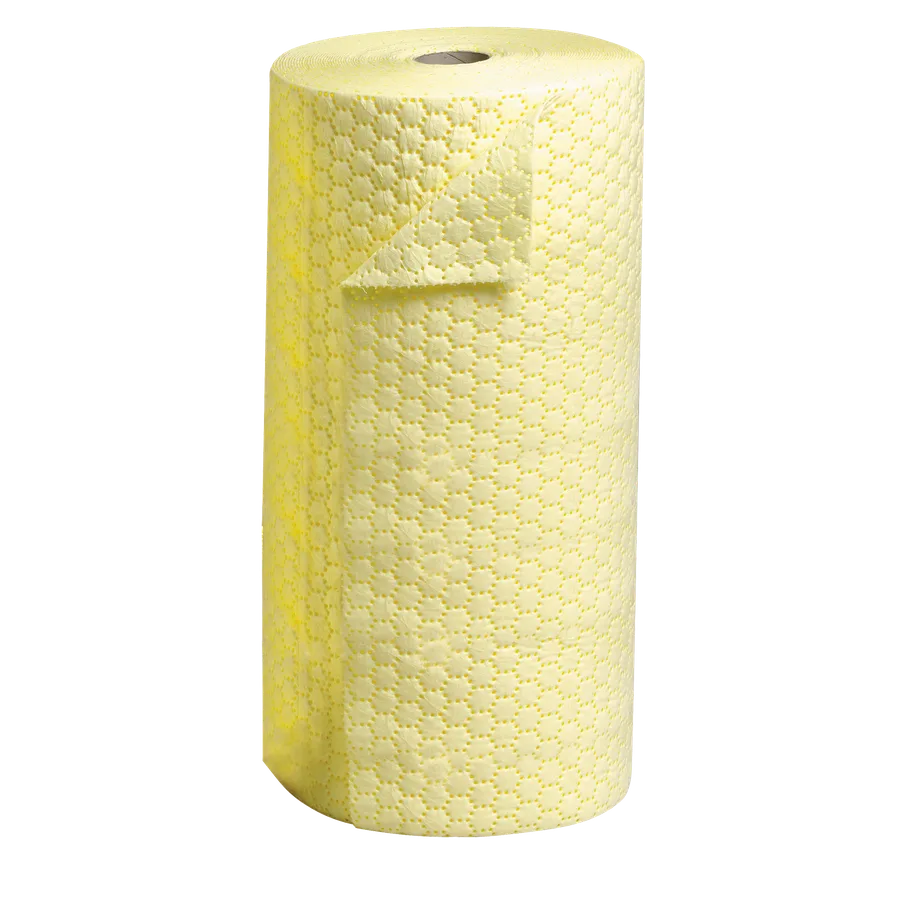Rollo absorbente doble espesor para productos químicos, 80cm x 40m. — Imagen del producto