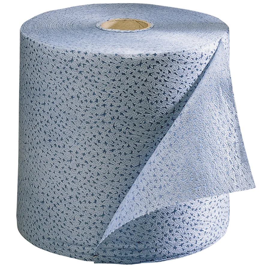 Rollos de trapos azules Sorbnet® para limpieza general. — Imagen del producto