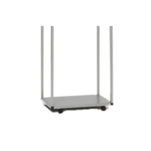 Ruedas y fondo para soporte para bolsas de basura, de 240 a 1500 L. — Imagen del producto