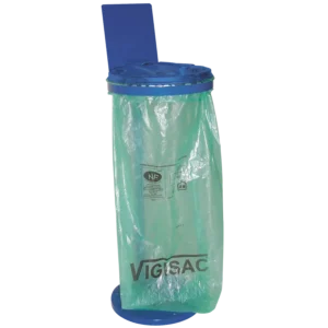 Soporte para bolsas de basura en base con placa de identificación, 110 L. — Imagen del producto
