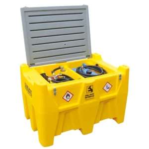 Tanque combinado Carrytank 400+50L para gasóleo y AdBlue con doble bomba 12V — Imagen del producto