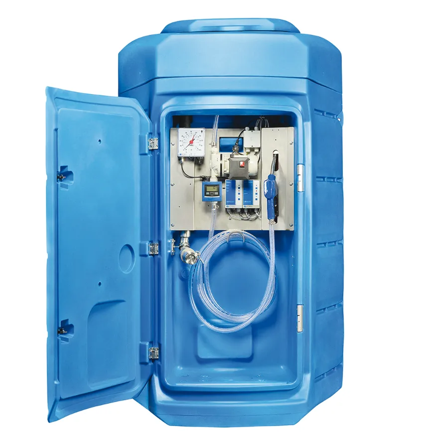 Tanque de AdBlue® de 2500 litros de polietileno de doble pared, 186x146x240 cm — Imagen del producto