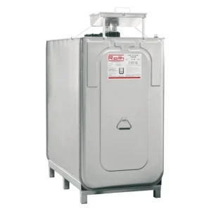 Tanque para aceite usado en acero y polietileno de 400 litros, 75 x 70 x 113 cm — Imagen del producto
