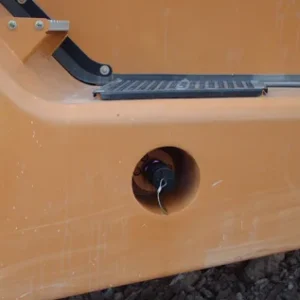 Tapón de repuesto para receptor interno de llenado rápido Wiggins®. — Producto en uso