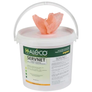 Toallitas limpiadoras para manos y superficies Servnet. — Imagen del producto