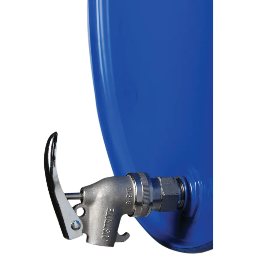 Válvula de seguridad de acero inoxidable para bidón. — Imagen del producto