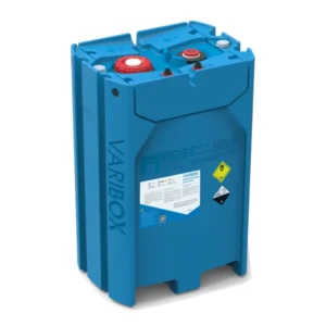 Varibox azul de 250 litros con junta EPDM — Imagen del producto