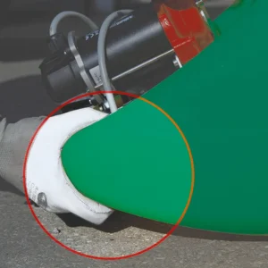 Bidón de transporte de 55 litros en polietileno con bomba de 12V para gasolina — Detalle del producto