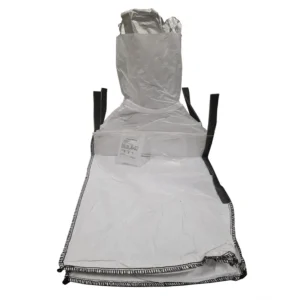 Big bag de un solo uso de 1500 kg con bolsa de aluminio y fondo plano, Ø45x50 cm — Detalle del producto